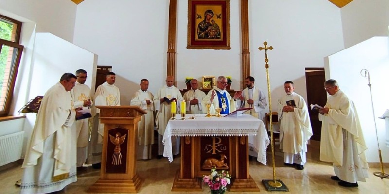 Poświęcenie kościoła w Kamionce w Mołdawii