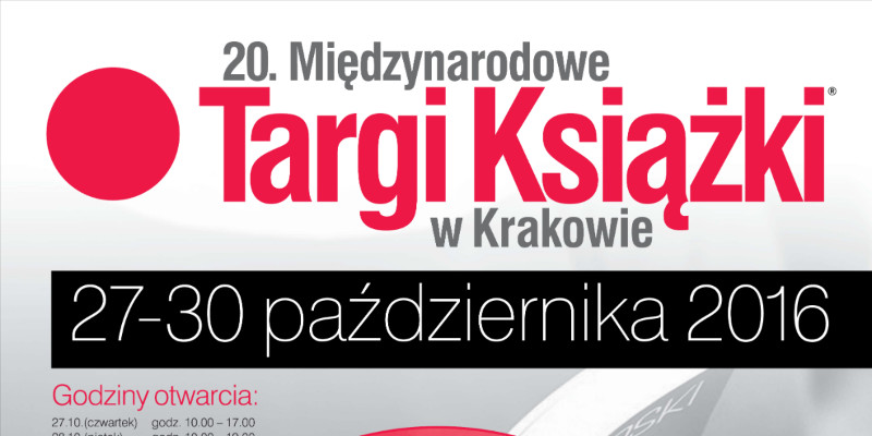 Targi książki w Krakowie - ZAPROSZENIE