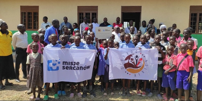 Szkoła w Ugandzie odbudowana dzięki darczyńcom z Polski