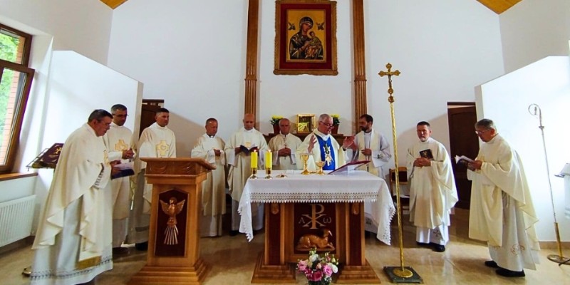 Poświęcenie kościoła w Kamionce w Mołdawii