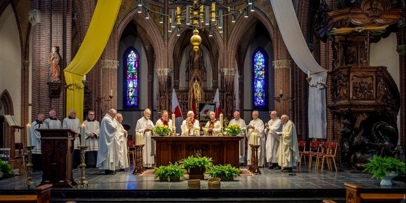 Pożegnanie sercanów w Asten