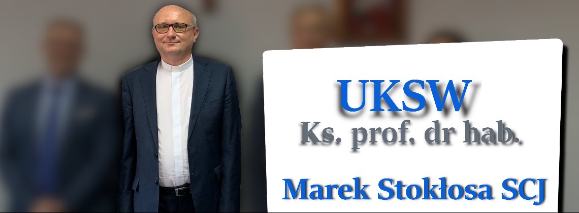 Ks. Marek Stokłosa SCJ prorektorem UKSW