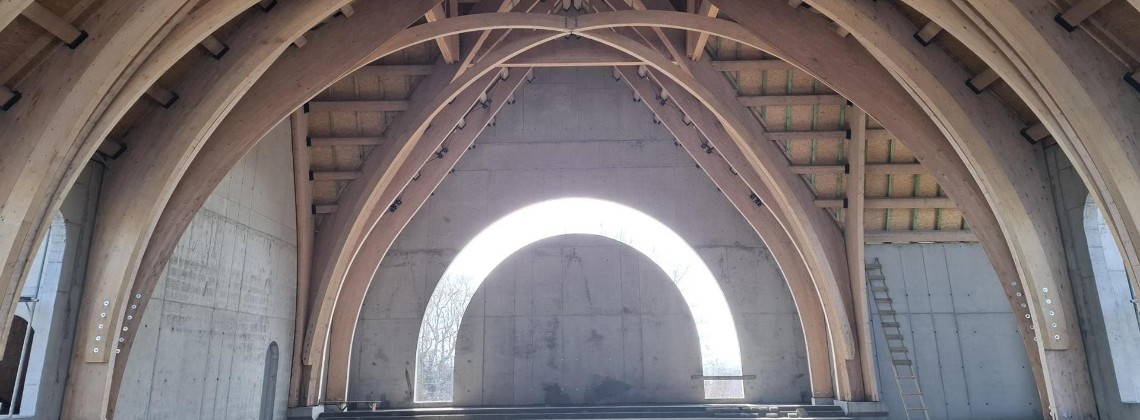 Najpierw żywy Kościół - teraz świątynia