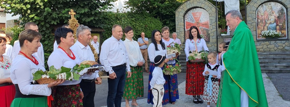 Gliśnianie dziękowali za zebrane plony