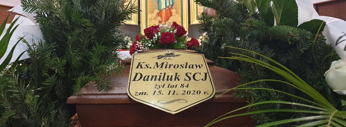 Pożegnanie śp. ks. Mirosława Daniluka SCJ